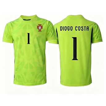 Billige Fotballdrakt Portugal Diogo Costa #1 Keeper Replika Hjemmedrakt VM 2026 Kortermet
